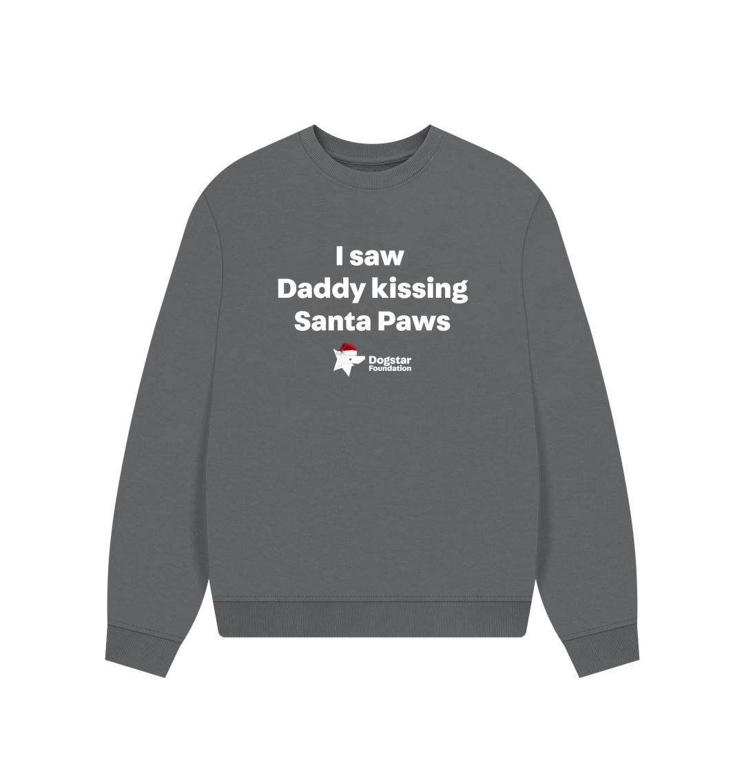 Slate Grey Printed Sweater Front