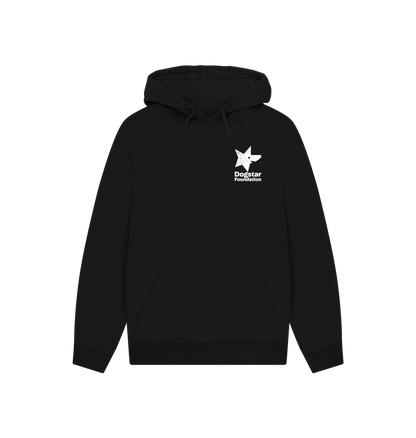 Black Unisex Navy Blue Dogstar Logo Hoodie