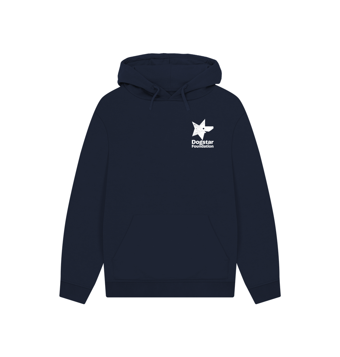 Navy Unisex Navy Blue Dogstar Logo Hoodie