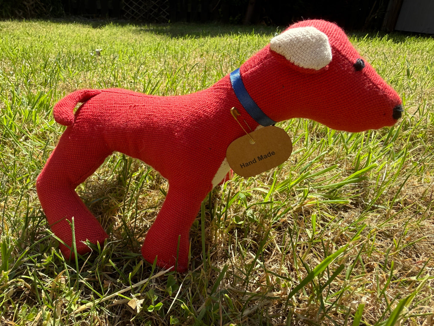 Red colour fabric Dogstar - PICKLE