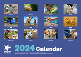 2024 Dogstar Wall Calendar - Every purchase feeds 10 dogs or cats