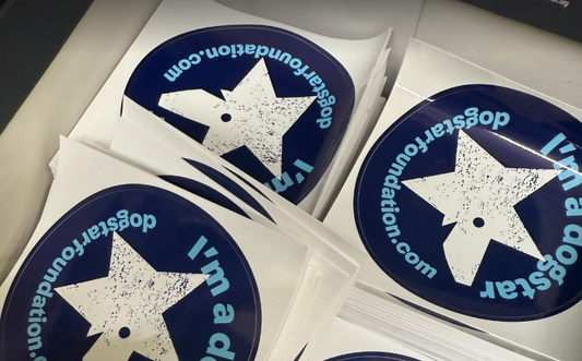 'I'm a Dogstar' - Car/Window sticker