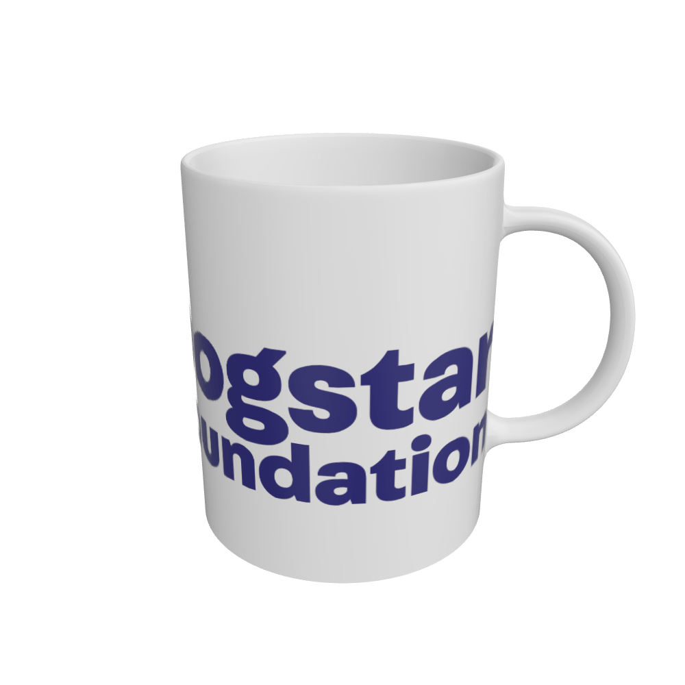 White Dogstar Foundation Ceramic Mug