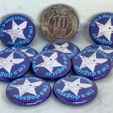 "I'm a Dogstar" small BADGE